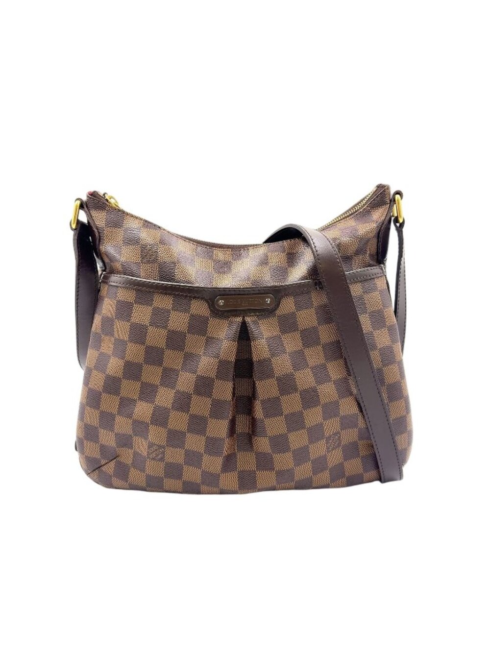 Louis Vuitton Limited Blue Msbeli PM Damier Ebene Leather Brown Shoulder